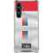 Serbia Soccer Flag Galaxy S23 FE Clear Case